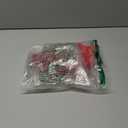 GROTEEN 8'' Biker Shorts Women with Pockets - High Waisted Tummy Control Yoga Workout Running Gym Spandex Shorts (02a-red)