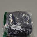 Soft Cotton Rope, 32 feet / 10m Rope, 8mm Thick, Soft Rope, Long Rope, Soft Tying Rope (Black+Black)
