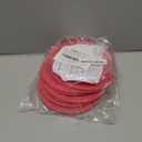 Replacement Lids fits Pyrex 4-Cup Glass Food Storage Container Bowls, 6-Inch Plastic Round Lids Covers for Pyrex 7201-PC, Airtight & Leakproof (10-Pack, Fuchsia)