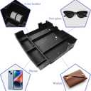 2024 2023 F250 Center Console Organizer Compatible with 2023 2024 Ford F250 F350 F450 Super Duty 2023 f250 Accessories Console Tray Storage Box