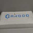 GAROOD Desktop Dry Erase Board with Storage Black Color Dry Erase Board Desk Board Glass Desktop Board with Stand Home Office Desk Organizer Phone Holder 15.8x7x2 inches