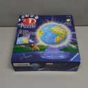 Ravensburger Childrens Globe Night Edition 3D Jigsaw Puzzle - 180 Piece Set | Features LED Light | Interactive and Educational Toy | Ideal for Kids and Adults | Model 11288