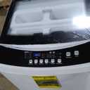 BLACK+DECKER 3.0 Cu. Ft. Portable Washer, 26.5 lb. Capacity Washing Machine, 6 Cycles, Quick Connect Sink Adapter and Drain Hose Included, Transparent Lid & LED Display, BPW30MW, White