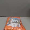 NTBAY Zippered Satin Pillow Cases for Hair and Skin, Luxury Standard Hidden Zipper Pillowcases Set of 2, 20x26 Inches, Orange