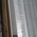 PAWLAND Wooden Freestanding Foldable Pet Gate for Dogs, 24 inch 4 Panels Step Over Fence, Dog Gate for The House, Doorway, Stairs, Extra Wide (White, 24" Height-4 Panels)