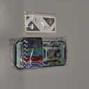 DEERLAMN Case for Google Pixel 10/10 Pro with Slide Camera Cover+Screen Protector(1 Pack), Rotated Ring Kickstand Military Grade Shockproof Protective Cover-Green