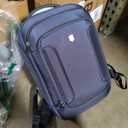 Victorinox Werks Traveler 7.0, Compact Backpack with 14" Laptop and 11" Tablet Compartment, Navy Blue