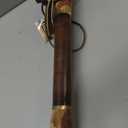 Brazos Rustic Wood Walking Stick, Hickory, Traditional Safari Style Handle, for Men & Women, Made in The USA, 55"