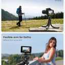 Lamicall Tripod for iPhone - [Ultra-Stable] Aluminium Phone Tripod with Wireless Remote, Mini Flexible Camera Stand Cold Shoe for Video Recording for Pocket 3 4 iPhone GoPro DSLR Camera Mothers Day