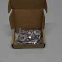 MewuDecor 3/816 x 1 Carriage Bolts and Nuts Kit, Round Head Square Neck Screws, Stainless Steel 188 (304), 10 Sets