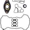 MOTOKU Engine Valve Cover Gasket Oil Filter Adapter Housing Oil Cooler Valvetronic Gaskets Camshaft Adjuster Eccentric Shaft Actuator Seal Set for BMW E60 E82 E90 E91 E61 E70 N51 N52 Engine