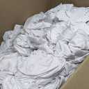 100 PCS White Universal Fitted Stretch Chair Cover,Wedding,Holidays,Banquet,Party (White Banquet Chair Cover)