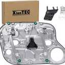 Power Window Regulator with Panel without Motor Front Passenger Side Compatible with Hyundai Elantra 2007 2008 2009, Replaces# 82481-2H000 749-335