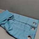 NICETOWN 100% Blackout Window Curtain Panels, Teal Blue, 2 Pieces, 70-inch Wide Per Panel, Full Light Blocking Drapes with Black Liner for Nursery, 72-inch Drop Thermal Insulated Draperies