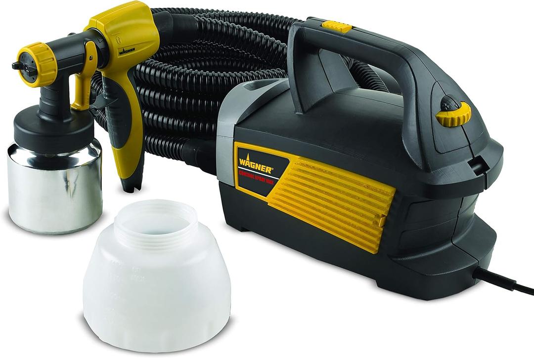 Wagner Spraytech 0518080 Control Spray Max Corded Hvlp Paint Sprayer, 120 Vac, 5 A, 510 W, 80 Cfm, 2.7 Psi, 19 L D by 12-Inch H, Multicolor