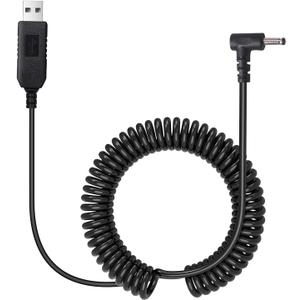 USB to DC3.5 Plug Power Cable for Radar Detectors, 8.2FT 5V-12V USB Power Cable Compatibility with Cobra RAD 480i, 350, 380, Uniden DFR1,3,5 Series, Whistler, & Radenso Pro M Radar Detectors