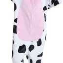 Adult Onesie Pajamas Animal One Piece Costume Halloween Cosplay for Women Men, Size Large