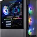 Skytech Gaming Shadow Gaming PC, AMD Ryzen 7 7700X 4.5GHz, NVIDIA RTX 5060, 1TB Gen4 NVMe SSD, 32GB DDR5 RAM 5600, 650W Gold PSU, 360 ARGB AIO, Wi-Fi, Win 11, Desktop