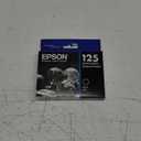 Epson 125 DURABrite Ultra Ink Standard Capacity Black Cartridge (T125120-S) Works with Stylus NX-125, NX-127, NX-130, NX-230, NX-420, NX-530, NX-625, Workforce WF-320, WF-323, WF-325, WF-520