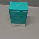 Flat Extension Cord with 3 Outlets, 3FT Short Extension Cord Flat Wall Plug & Ultra-Thin Outlet Cover, 900J Surge Protection, 13A/1625W, ETL Listed, White Outlet Extender for Kitchen Bathroom