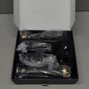 Sendowtek Hot Air Styler Brush Set for Women 5 in 1, 800W 3 Level Temp Hairdryer Comb for Rotating Curling Straightening Volumize Auto Wrap Curler Multi-Styler Hair Styling Tools for Multi Hair Home