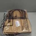 6 Set Flower Gift Boxes with Floral Foam Blocks, Bouquet Carrier Bags with Handle, Paper Flower Box for Bouquet, Floral Arrangement Box for Birthday, Wedding, Mother's Day Party Favor(Brown)