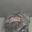 Yimobra Large Bathroom Rugs Non Slip Washable 36x24 Inch - Ultra Soft Absorbent Chenille Bath Mat, Quick Dry Shaggy Floor Carpet for Tub Shower, Gray Home Decor Accessories, 2 Pieces, Grey 