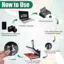 30pcs Sublimation Ornament Blanks, 3 inch Round MDF Personalized Sublimation Blanks Pendants Double Side Christmas Tree Discs Hanging Ornaments DIY Crafts Gift Decoration