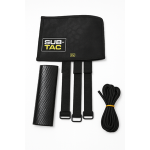 Full Auto High Temp Sub-Tac Alpha Suppressor Cover 7.5 inch, Black Camo