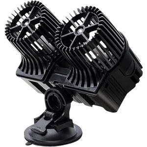 UPETTOOLS 6340 GPH Submersible Aquarium Circulation Pump - Adjustable 360 Wave Maker Powerhead for Fish Tanks - High Power Water Pump for Optimal Water Flow 24W120-200Gallon