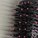 Hair Dryer Brush Blow Dryer in One, 4 in 1 Styling Tools Blow Dryer with Ceramic Oval Barrel, Hair Dryer and Styler Volumizer, Hot Air Straightener Brush for All Hair Types (Black)