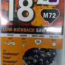 Maxpower Low-Kickback Saw Chain 18 M72