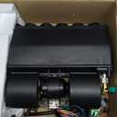 12V Car Truck Under Dash, A/C Air Conditioning Evaporator Assembly, Under-Dash A/C Heat + Cool Unit, 3 Speed 6 Ports for Car Truck