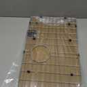 Serene Valley 27-9/16" x 14-9/16" Sink Protector, Rear Drain with Corner Radius 3/16", Sink Grid NLW2815R