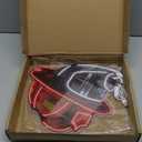 Firefighting Helmet Neon Sign,USB Powered Neon Light,Hero Decor Neon Light USB Powered LED Dimmable,for Hero Wall Decor Man Cave Firefighting Sign Wall Decor art, Firefighting Gift