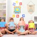 Who Does God Say I Am Banner-Christian Inspirational Pennant Wall Decor,Nursery Banner Flag for Baby Toddler Kids,Baby Room Changing Table Home Altar Decor-Birthday Baby,Shower Gift