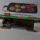 Chefman XL Electric Griddle with Removable Temperature Control, Immersible Flat Top Grill, Burger, Eggs, Pancake Griddle, Nonstick Extra Large Cooking Surface, Slide Out Drip Tray, 10 x 20 Inch