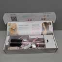 Shark Glossi 2-in-1 Hot Tool and Air Glosser | Ultra-Fast, Ultra-Glossy Blowouts at-Home | Heat-Controlled Ceramic, Curly, Coily, and Color Friendly | Lychee | HT302PK