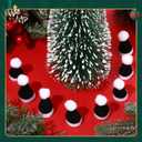 2 x Soulchen 30 Pack Mini Santa Claus Hat Christmas Lollipop Candy Party 1.18 x 1.18 Inch Christmas Santa Hat for Craft (Black)