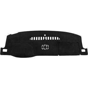 JOYTUTUS Dash Dashboard Cover Mat Compatible with 2007-2013 Silverado 1500/Sierra & 2007-2014 Chevy Avalanche Tahoe Suburban & GMC Yukon, Interior Dash Board Covers Dashmat for Car Trucks