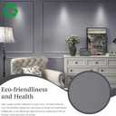 Dimoon 17.7''x236'' Peel and Stick Wallpaper Grey Contact Paper for New Environmentally Friendly Materials Thickening Upgrade Embossed Renter Friendly Gray Wall Paper Modern Vinyl Countertop Bedroom