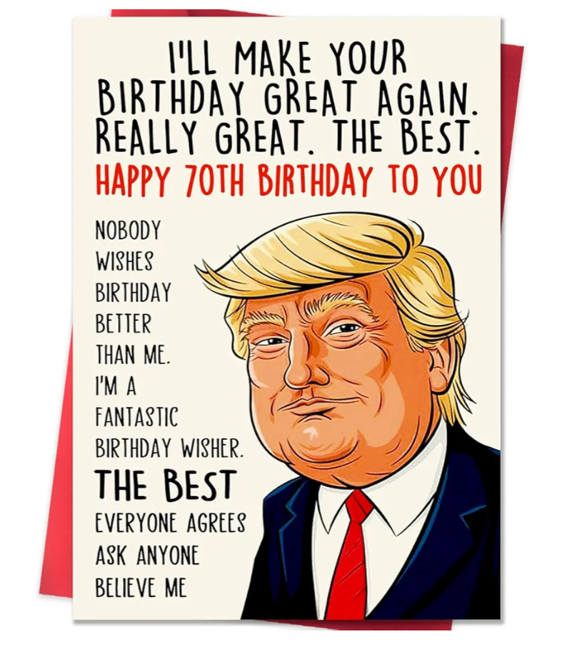 Funny 70th Birthday Card Gifts for Women Men, Happy 70th Birthday Decorations for Dad Mom, Cool Gifts for 70 Year Old Woman Man Pack of 3