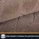 PURRUGS Dirt Trapping Door Mat 24" x 59", Non-Slip Machine Washable Entry Rug, Dog Doormat, Indoor Front Door Mat, Super Absorbent Entryway Rug for Muddy Shoes & Paws, Grayish Brown