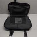 47.2 Long Seat Cushion with Heat for Back and Thighs, Heated Seat Covers in 2 Intensities, Black Mesh Seat Warmer in PU Leather Case, Gift for Father Day and Mother Day