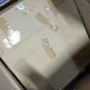 29.2'' Mid - Century Modern Faux Leather Accent Chair: Cushioned Comfort, Solid Wood Frame, Brass-Tipped Legs-Ideal for Living, Bedroom, Office Lounge (Dark Brown)