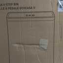 EKO EcoCasa II 36L+24L Dual Trash Can with Recycle Bin, Stainless Steel Garbage Can with Lid, Deodorizer Compartment, Odor-Proof and Fingerprint Resistant