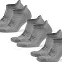 Balega Hidden Comfort Performance No Show Athletic Running Socks for Men and Women (Large, Charcoal)