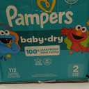 Pampers Diapers - Baby Dry - Size 2, 112 Count, Absorbent Disposable Infant Diaper 