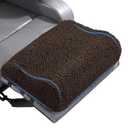 HOMBYS Extra Large Recliner Leg Pillow, Sherpa Foam Foot Rest for Sleeping Rest, Wave Shape Recliner Cushion, Multipurpose Footrest Extender, Back & Lumbar Pillow for Bed Sofa,(Coffee)