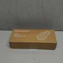 Chantomoo Slippers for Women Memory Foam House Womens Slipper Slides Home Bedroom Bathroom Spa Open Toe Corduroy Bow Slippers Cozy Comfortable Size 39/40